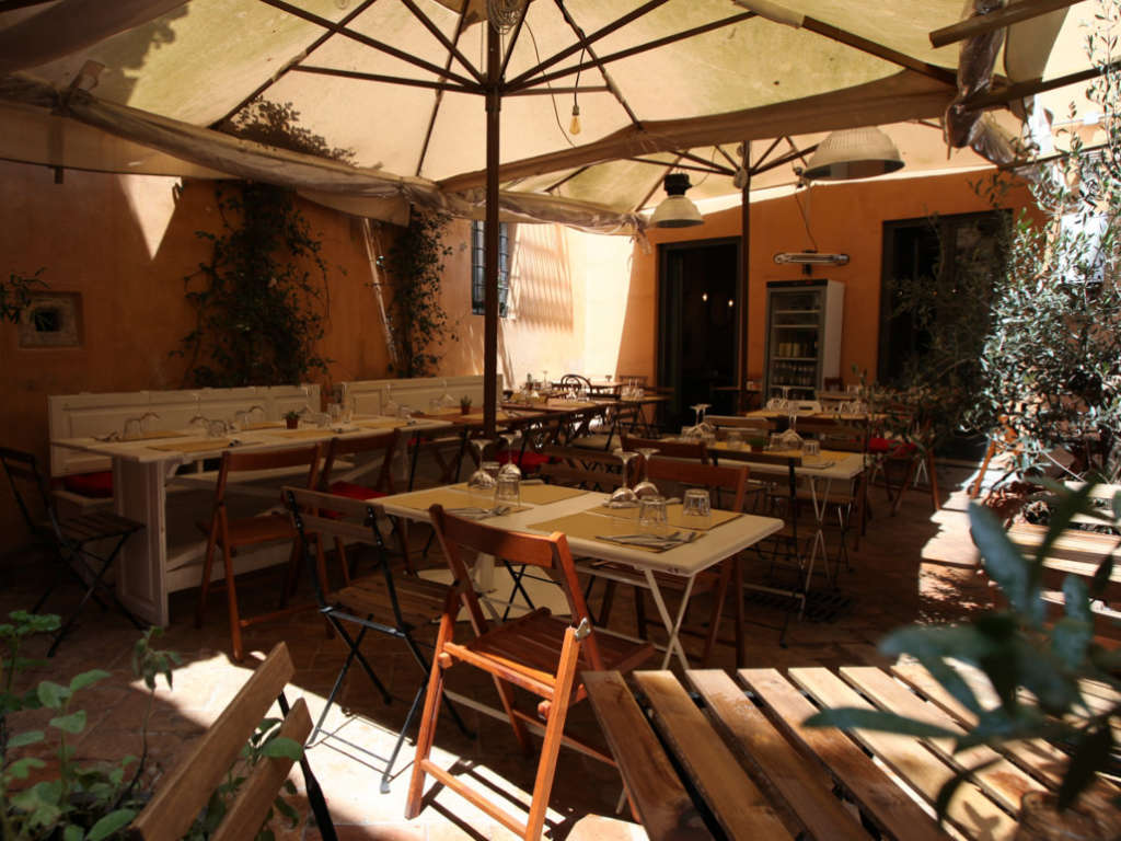 Ristorante-Trattoria-Casa-Mia-in-Trastevere-la-parte-esterna