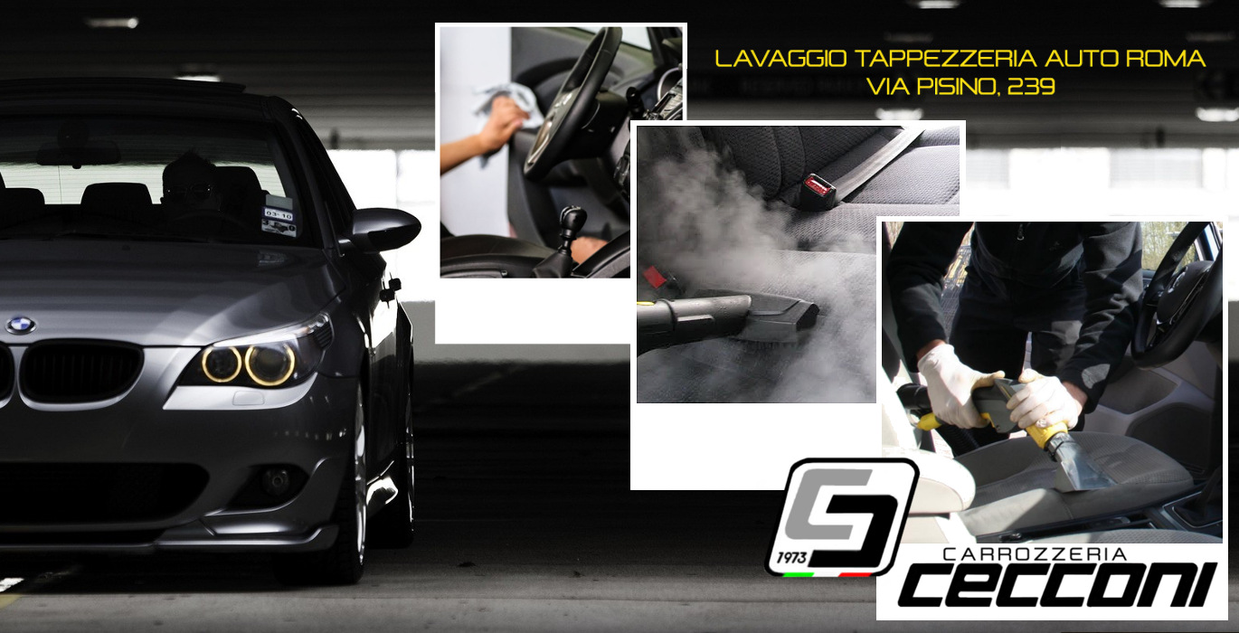 lavaggio tappezzeria auto