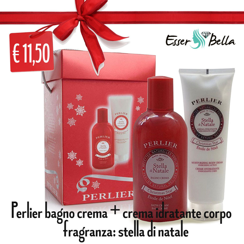perlier-set-bagno-crema+crema-idratante-corpo-fragranza-stella-di-natale