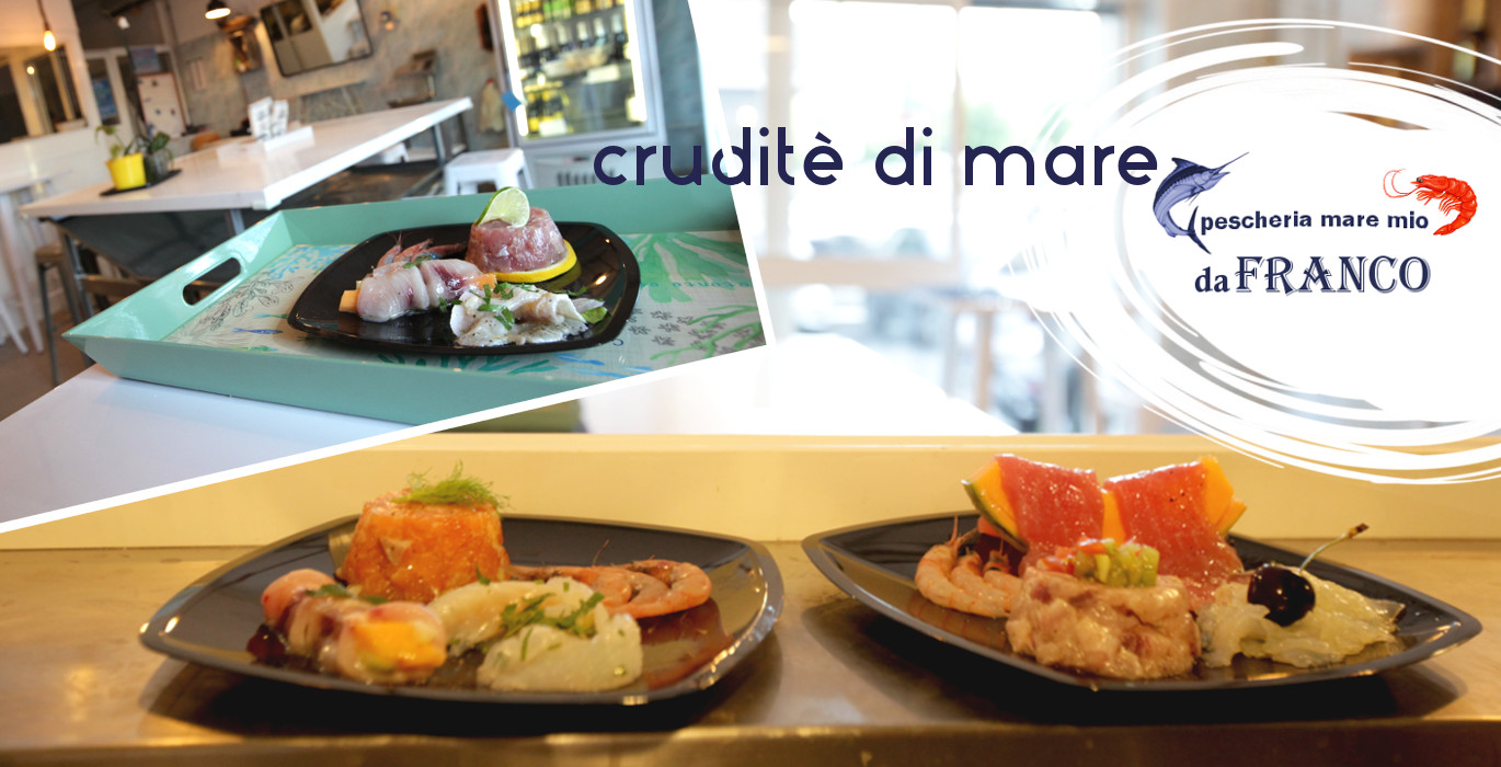 cruditè di mare a roma