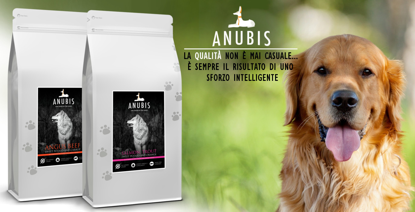 Anubis cibo per cani