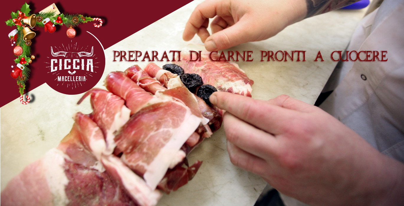 preparati di carne pronti a cuocere