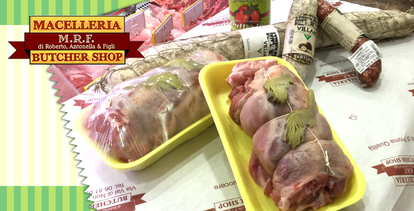 cosciotto di agnello con carciofi e speck