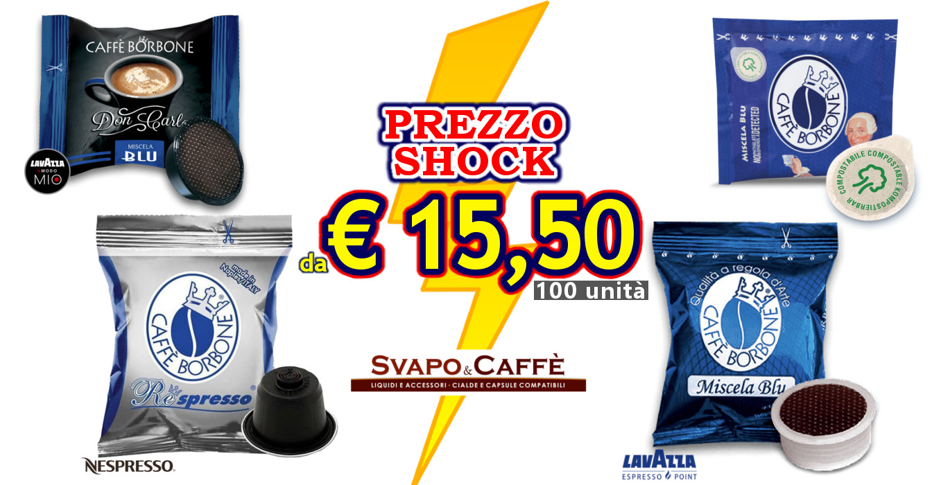 Caffè Borbone a prezzo shock