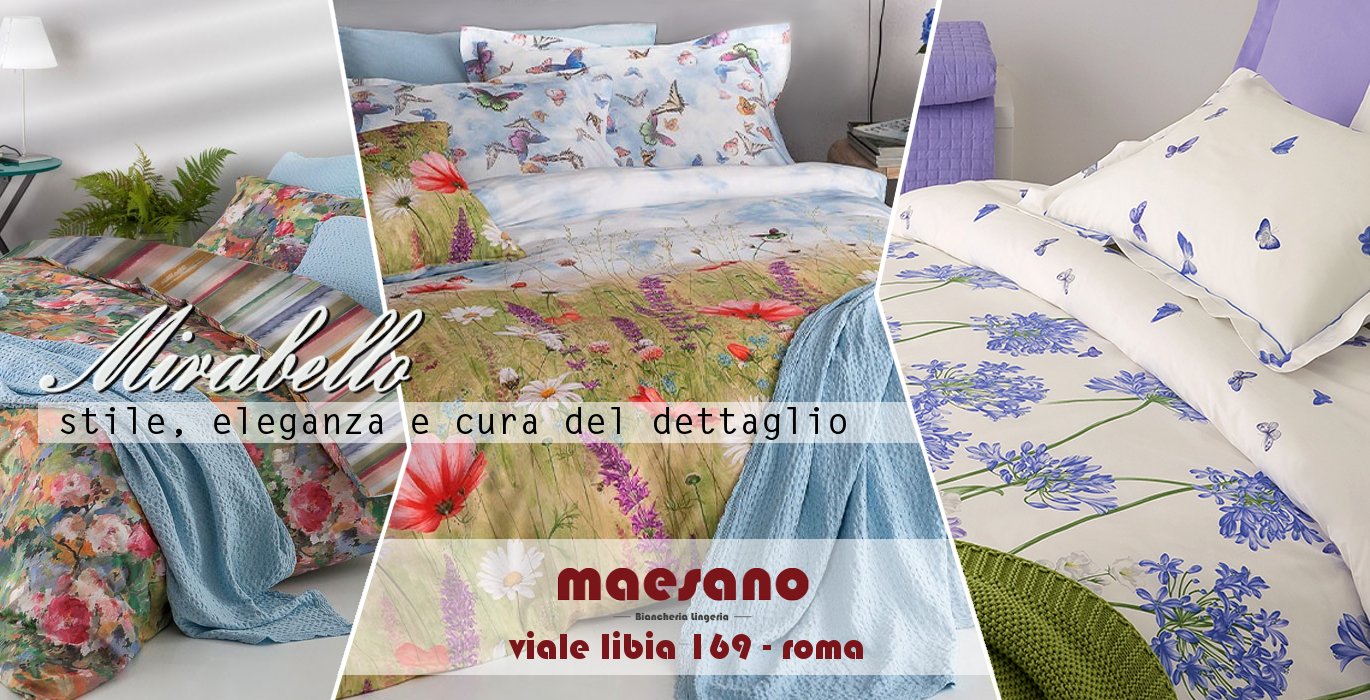 Mirabello biancheria da letto