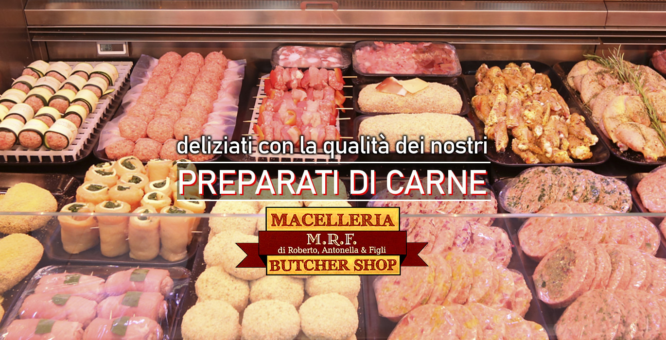 preparati di macelleria