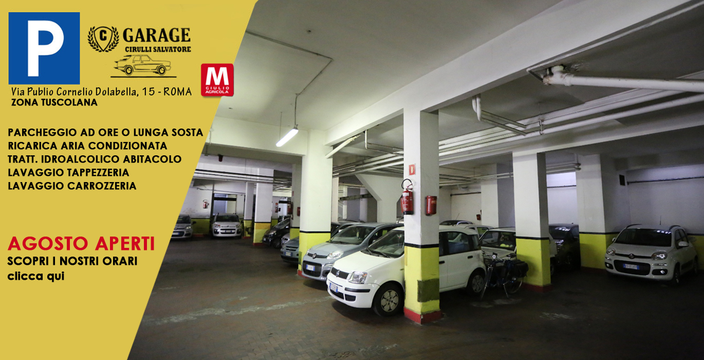 Garage custodito a Roma Tuscolana
