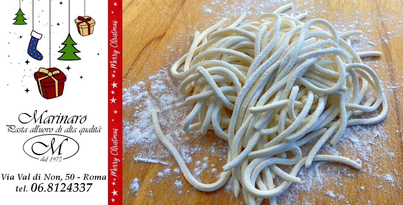 Dove acquistare la pasta all'uovo fresca per Natale a Roma